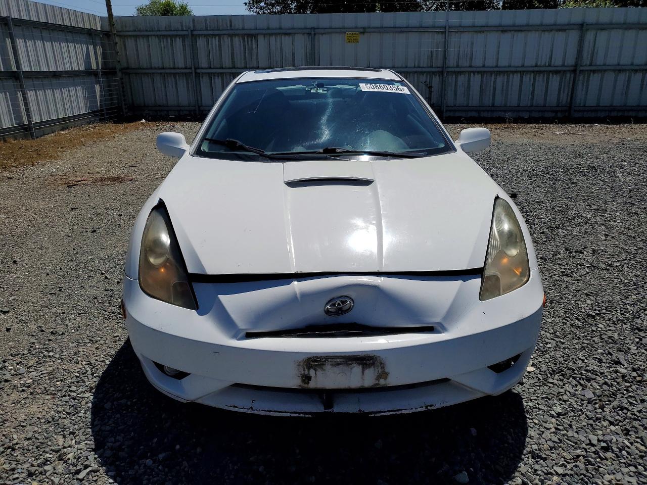 2005 Toyota Celica Gt Белый vin: JTDDR32T250184946