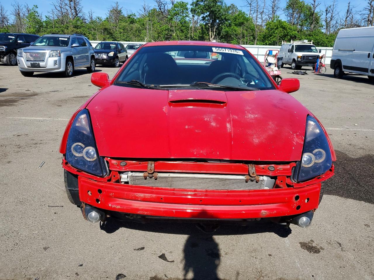 2000 Toyota Celica Gt Красный vin: JTDDR32T2Y0048885