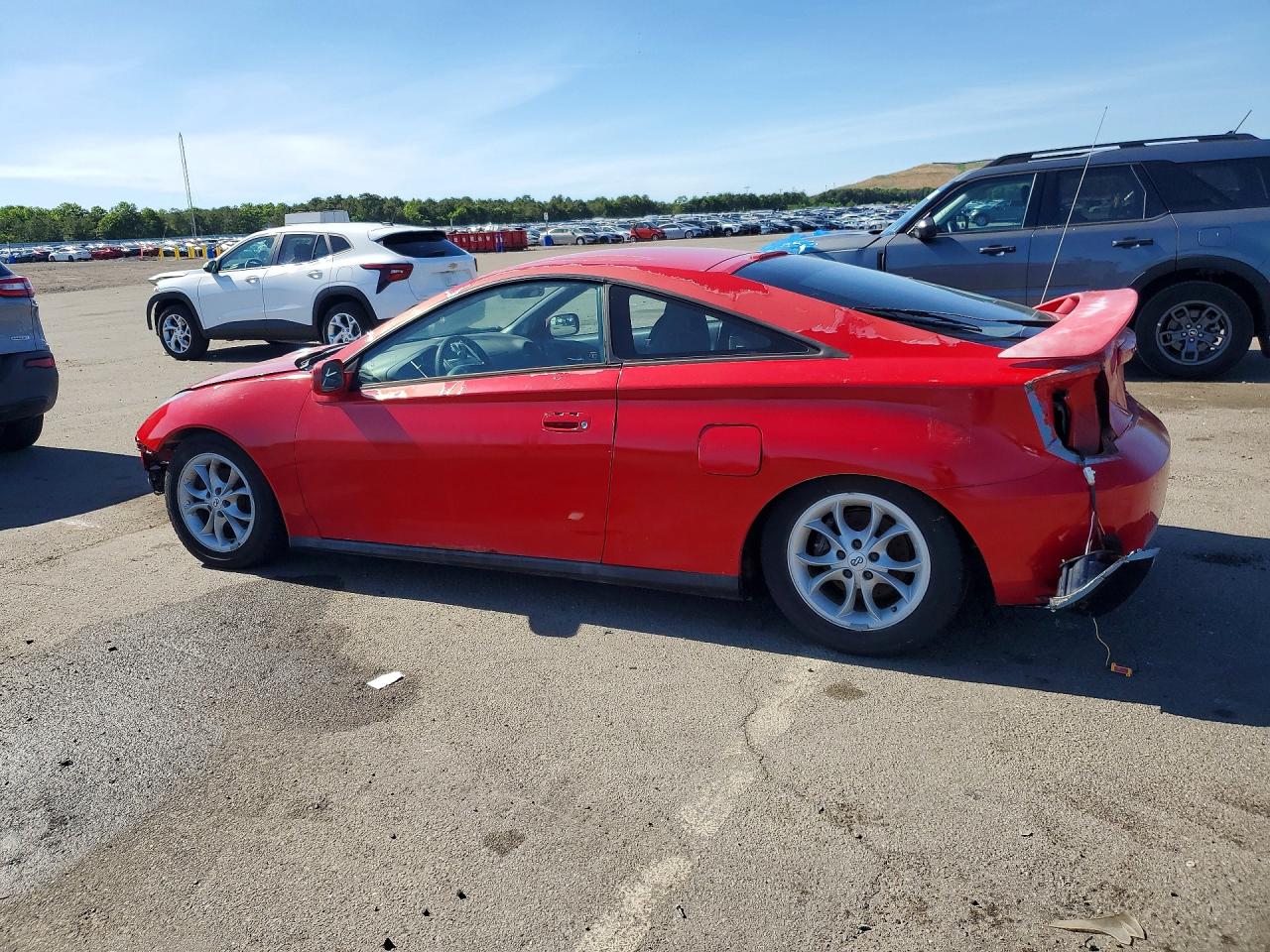 2000 Toyota Celica Gt Красный vin: JTDDR32T2Y0048885