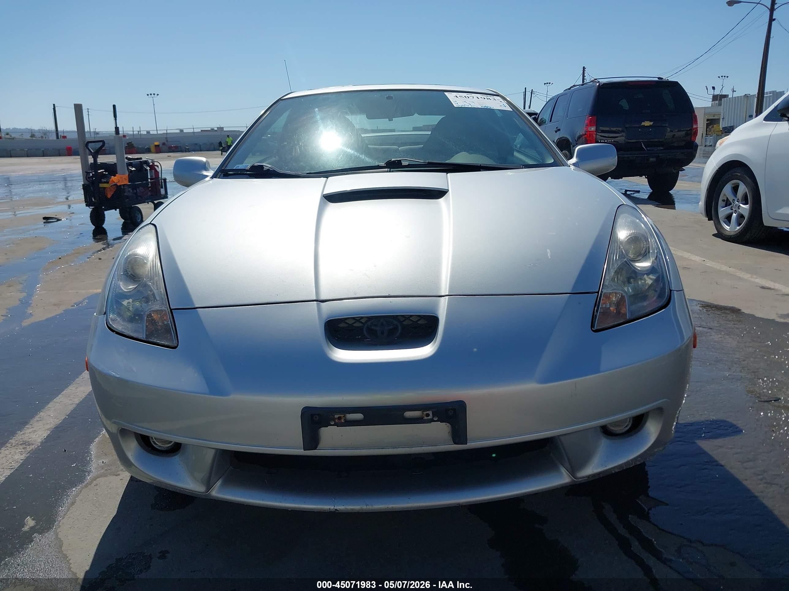 2000 Toyota Celica Gt Silver vin: JTDDR32T2Y0068988