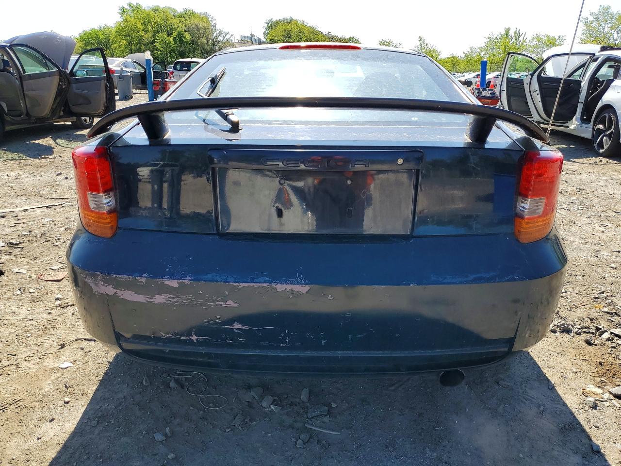 2001 Toyota Celica Gt Black vin: JTDDR32T310071596