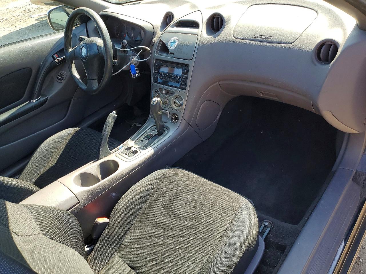 2001 Toyota Celica Gt Black vin: JTDDR32T310071596
