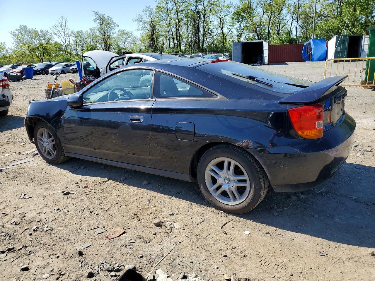 2001 Toyota Celica Gt Black vin: JTDDR32T310071596