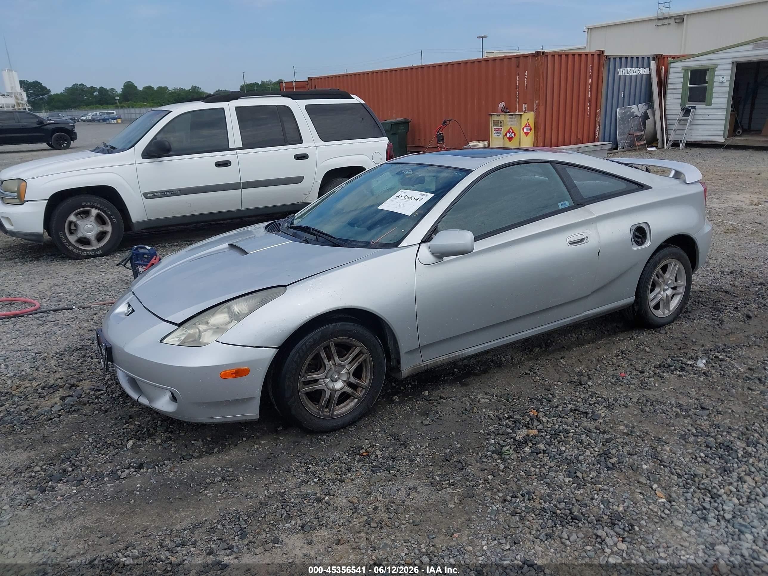 2002 Toyota Celica Gt Серебряный vin: JTDDR32T320127585