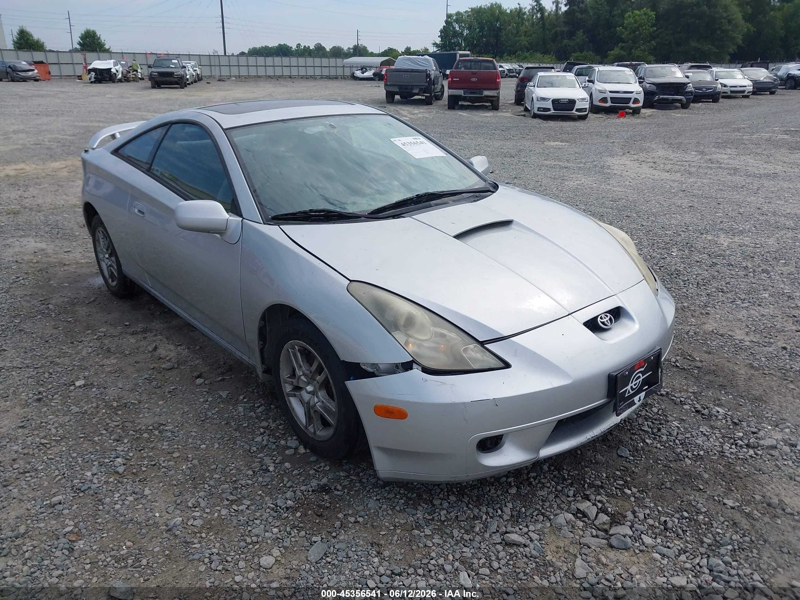 2002 Toyota Celica Gt Серебряный vin: JTDDR32T320127585