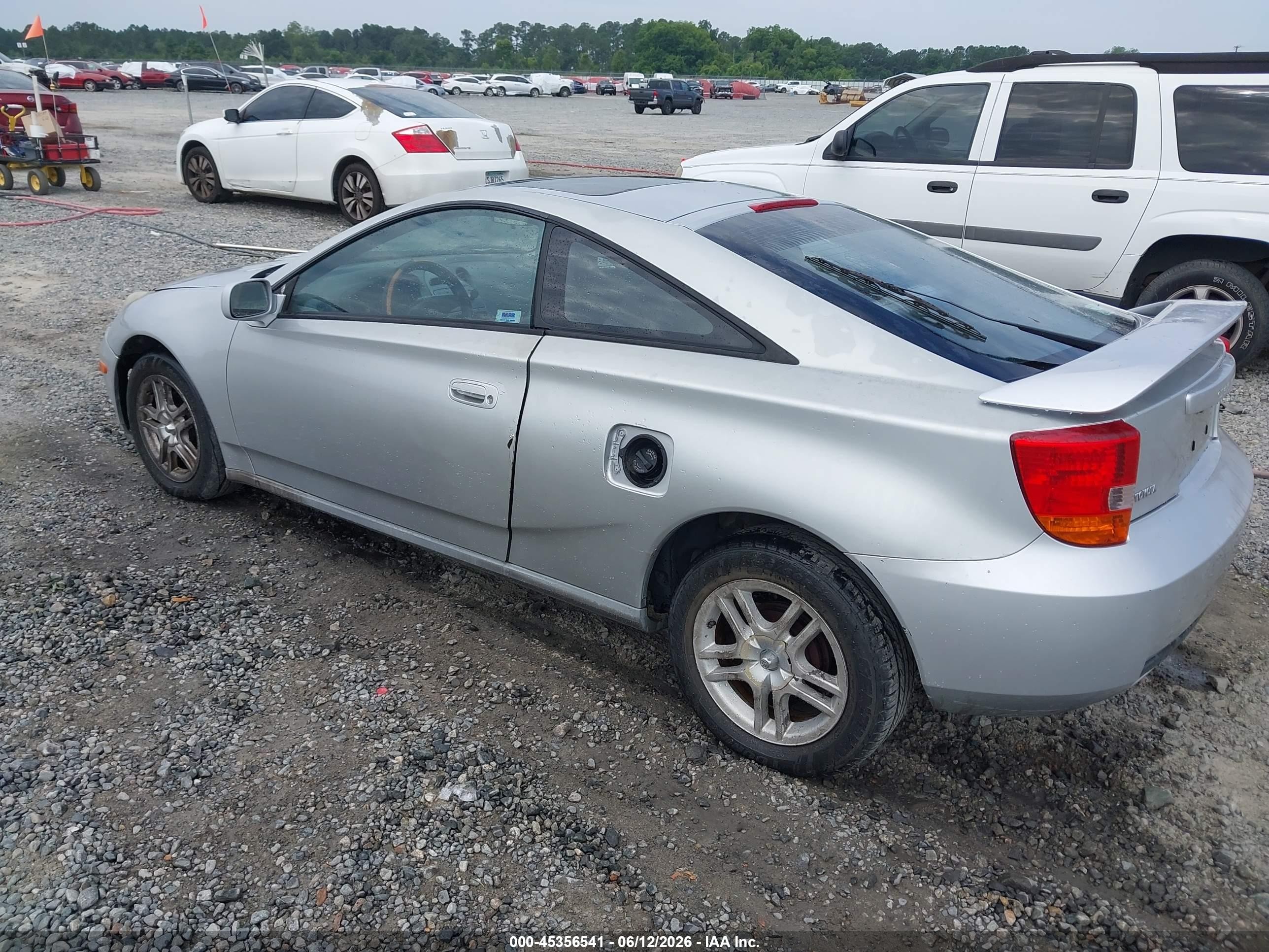 2002 Toyota Celica Gt Серебряный vin: JTDDR32T320127585