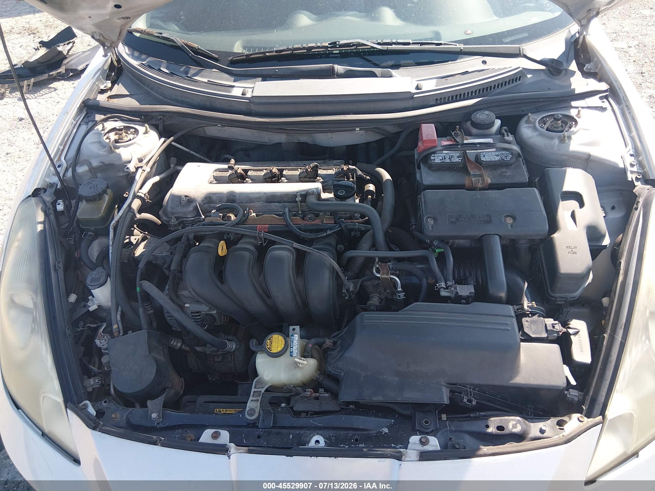 2003 Toyota Celica Gt Silver vin: JTDDR32T330143139
