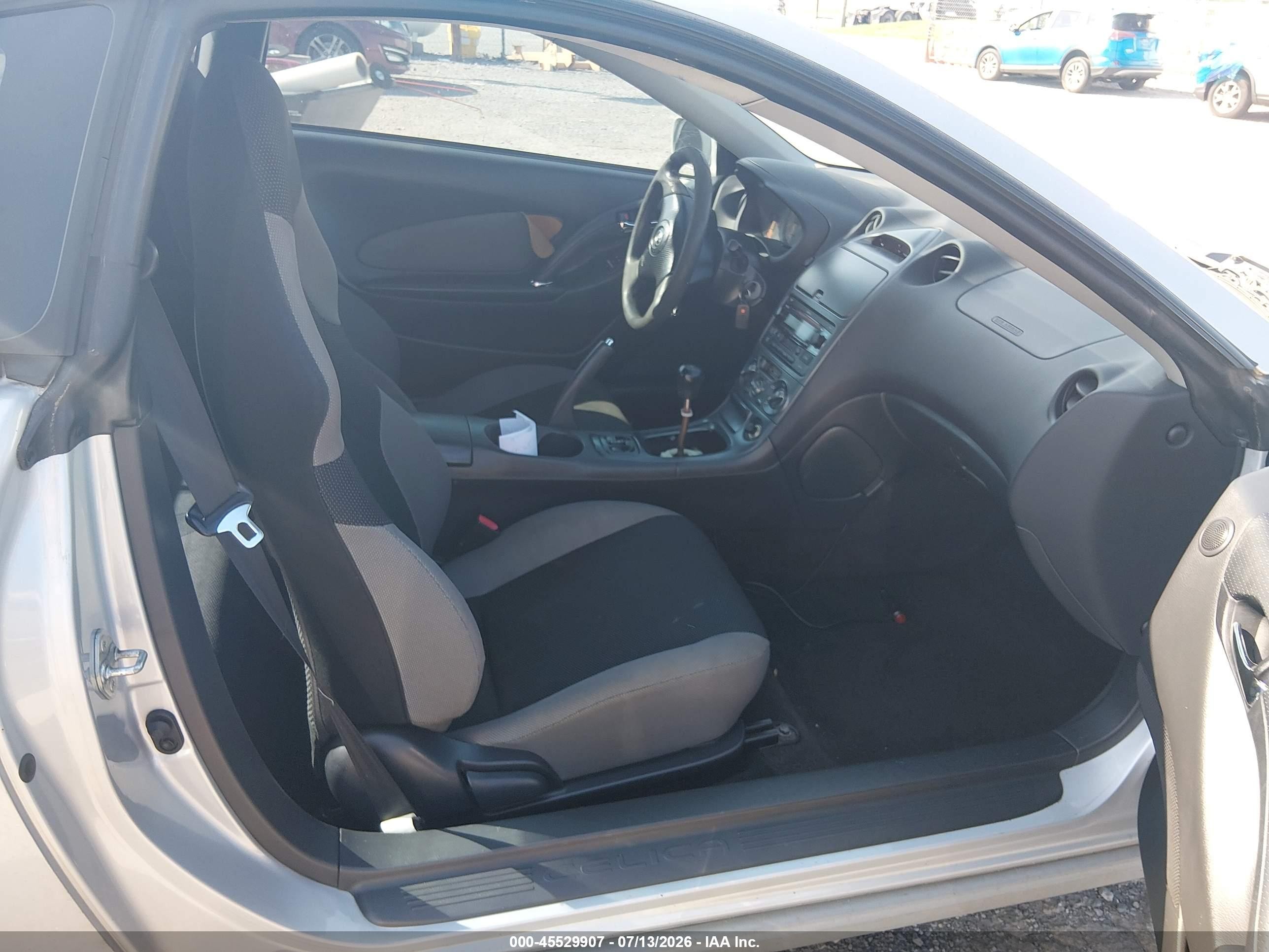 2003 Toyota Celica Gt Silver vin: JTDDR32T330143139