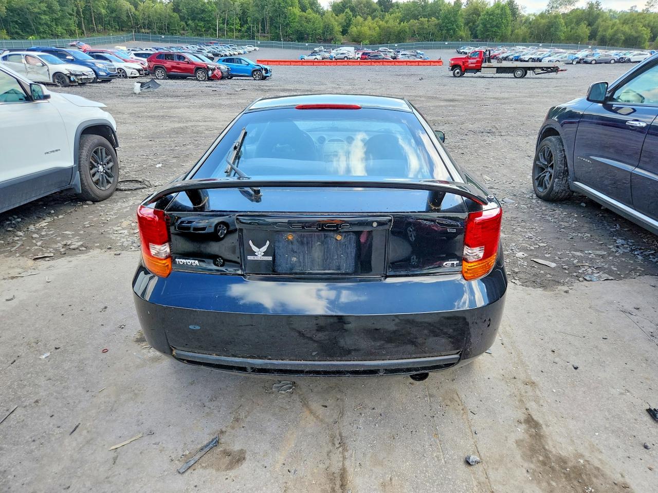 2002 Toyota Celica Gt Black vin: JTDDR32T420136974