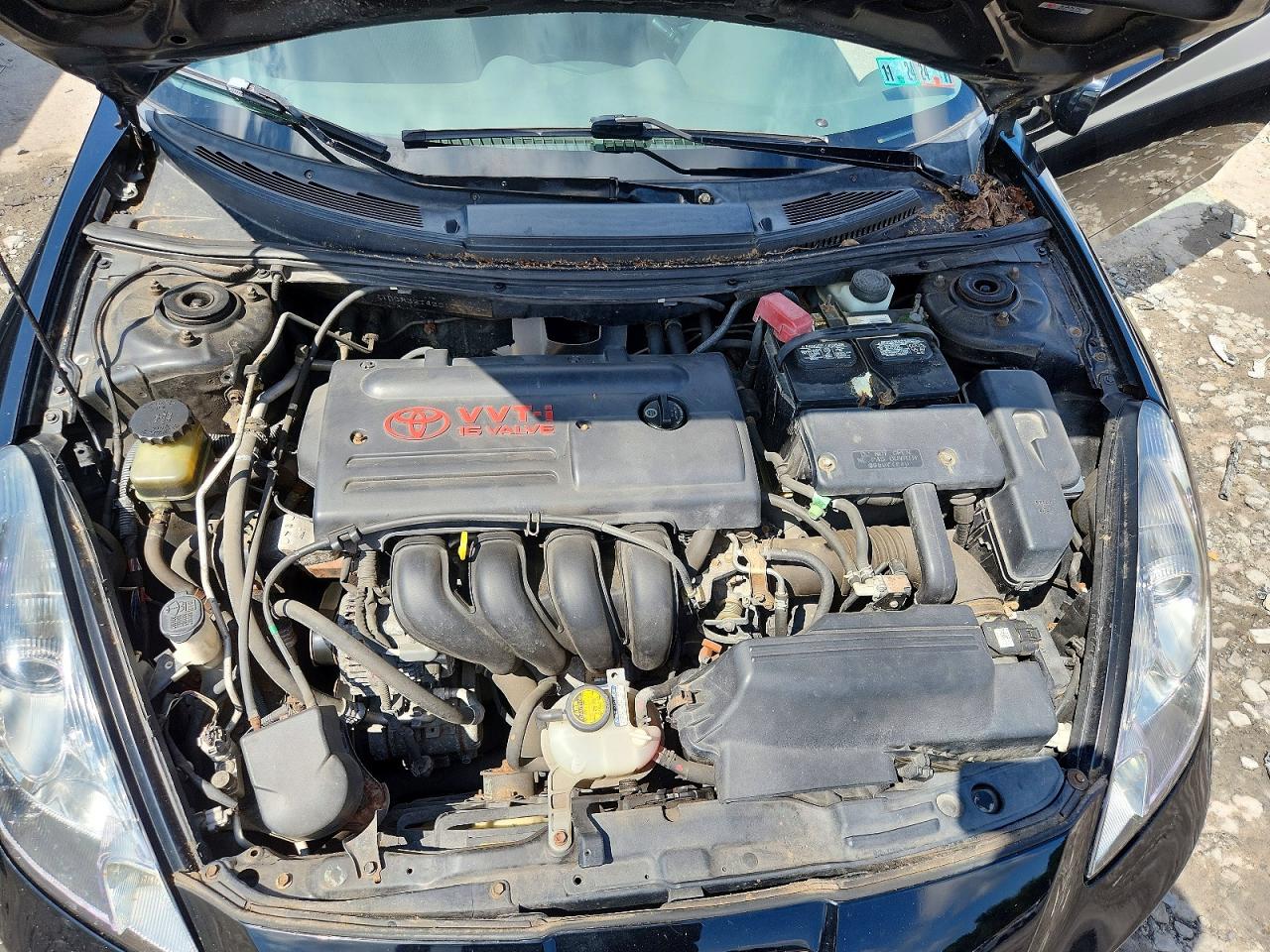 2002 Toyota Celica Gt Black vin: JTDDR32T420136974