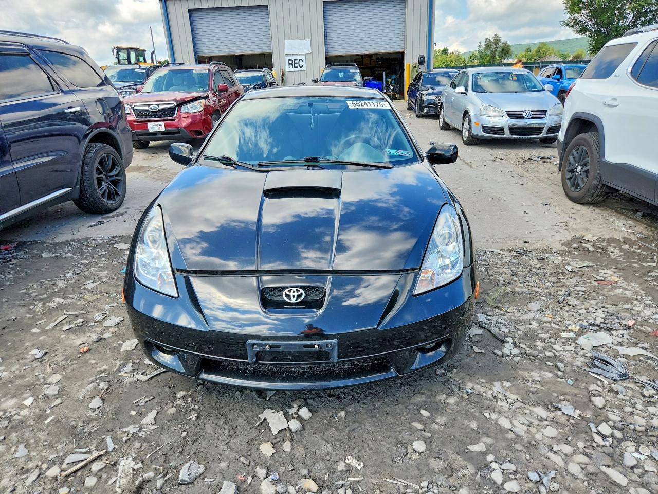 2002 Toyota Celica Gt Black vin: JTDDR32T420136974