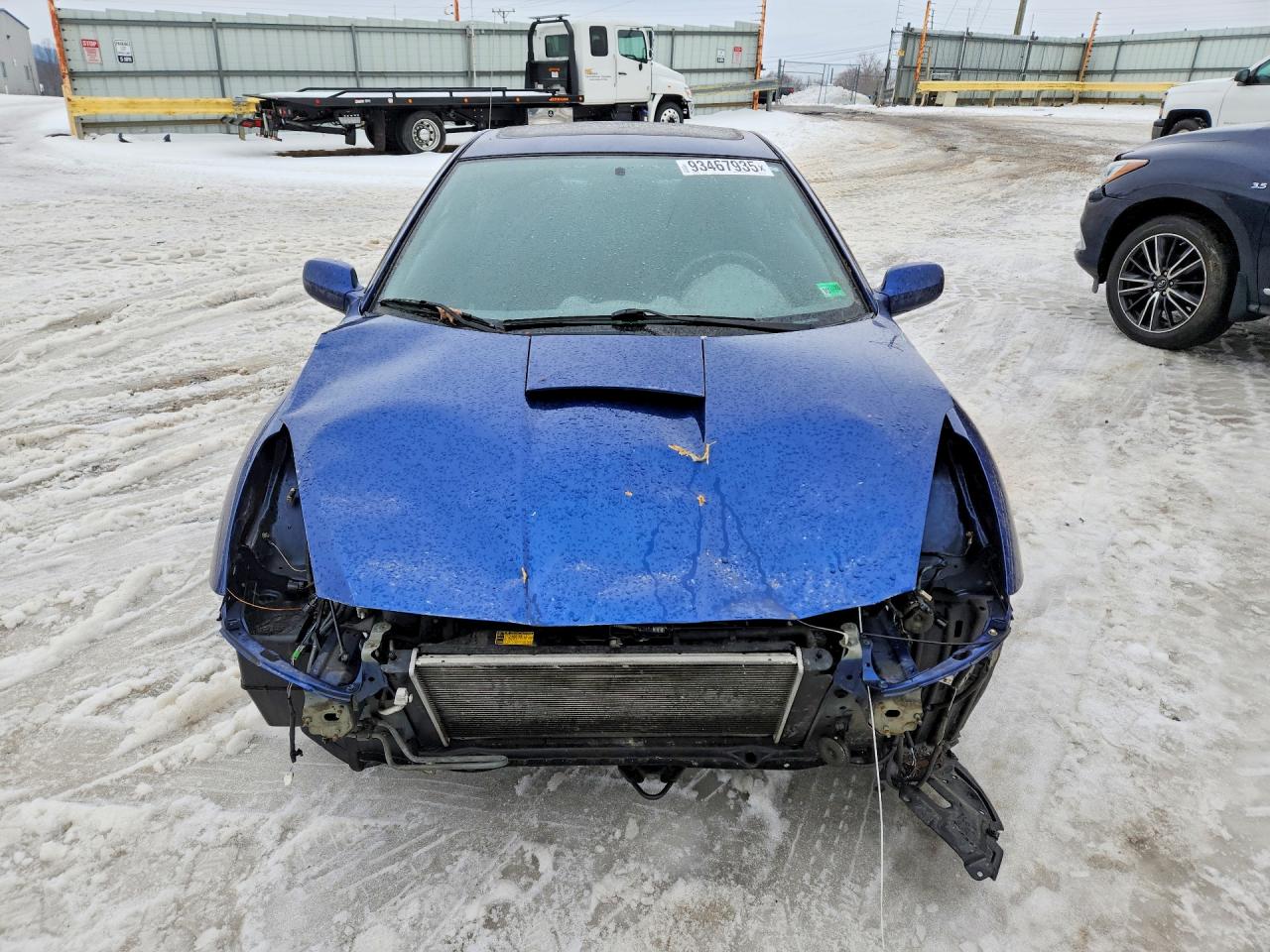 2002 Toyota Celica Gt Blue vin: JTDDR32T420141687