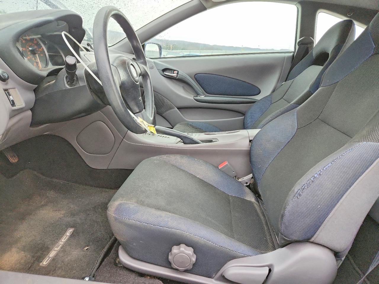 2002 Toyota Celica Gt Blue vin: JTDDR32T420141687