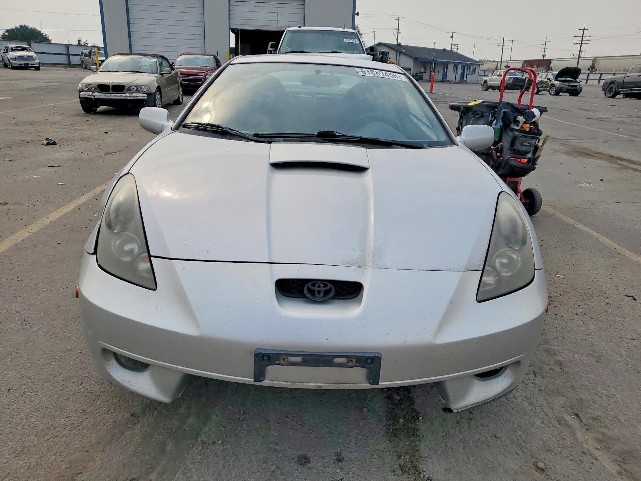 2000 Toyota Celica Gt Silver vin: JTDDR32T4Y0034549