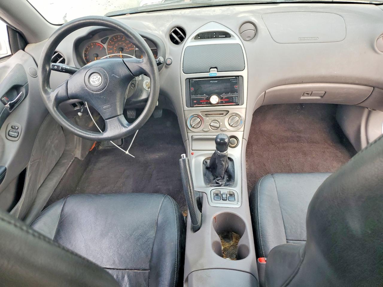 2000 Toyota Celica Gt Silver vin: JTDDR32T4Y0034549