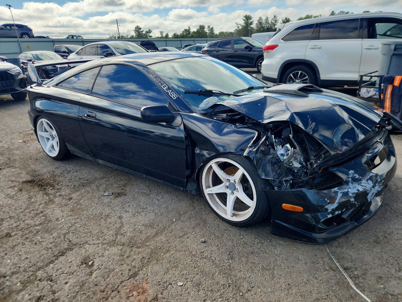 2001 Toyota Celica Gt Черный vin: JTDDR32T510105005