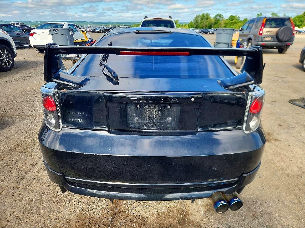 2001 Toyota Celica Gt Черный vin: JTDDR32T510105005