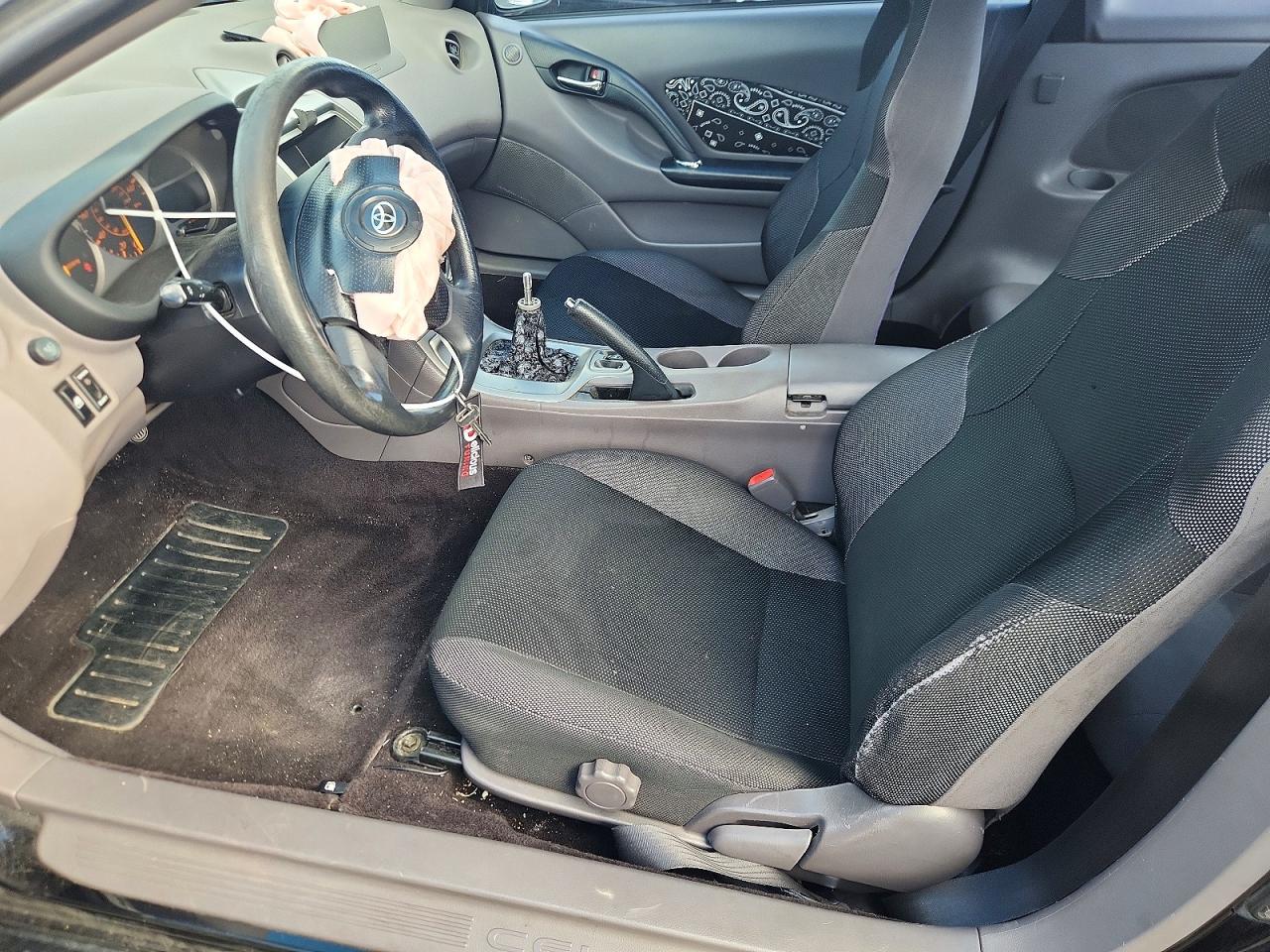 2001 Toyota Celica Gt Черный vin: JTDDR32T510105005