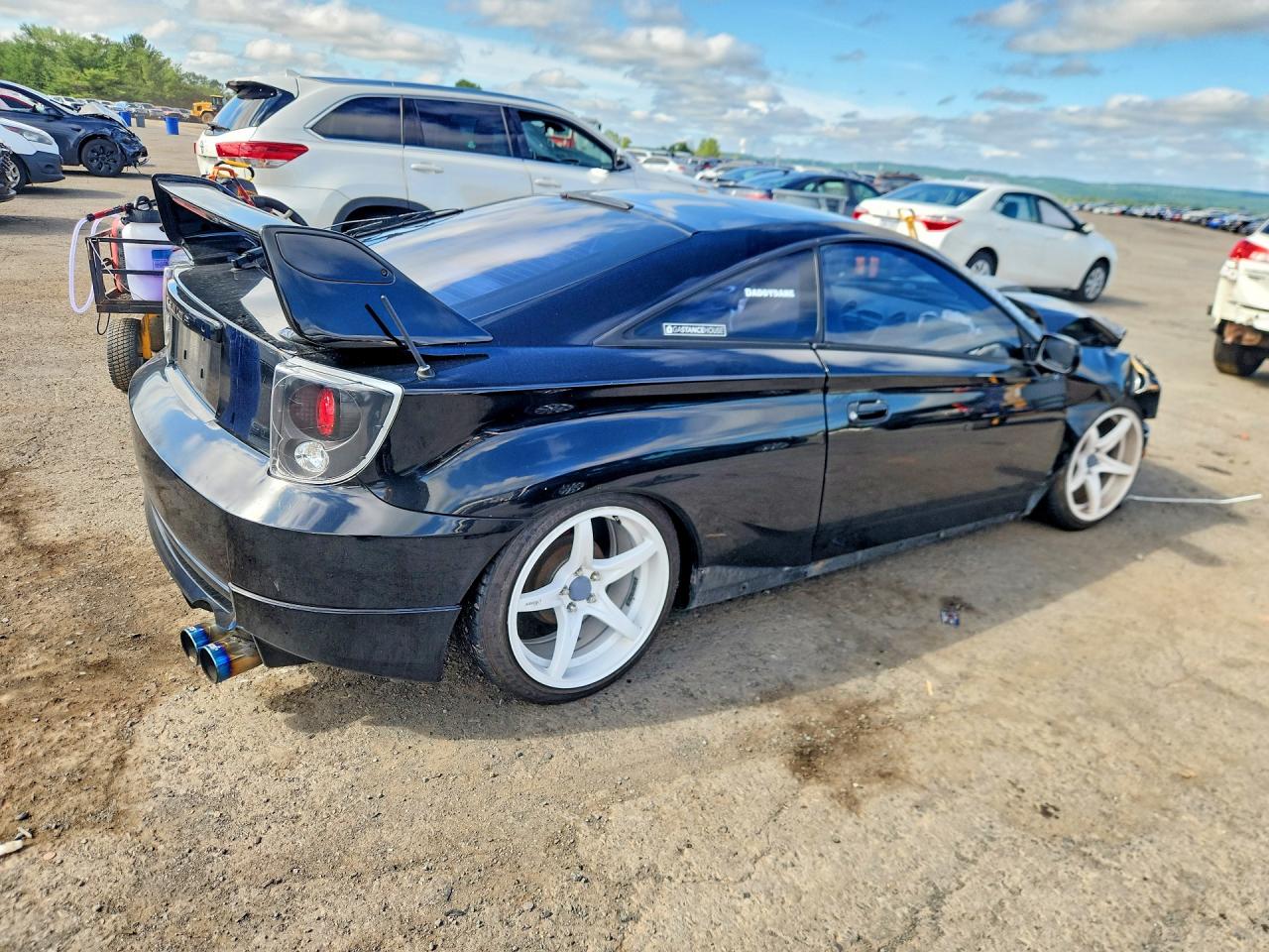 2001 Toyota Celica Gt Черный vin: JTDDR32T510105005