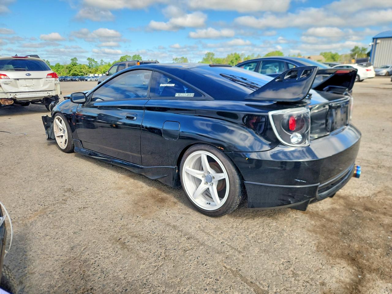 2001 Toyota Celica Gt Черный vin: JTDDR32T510105005