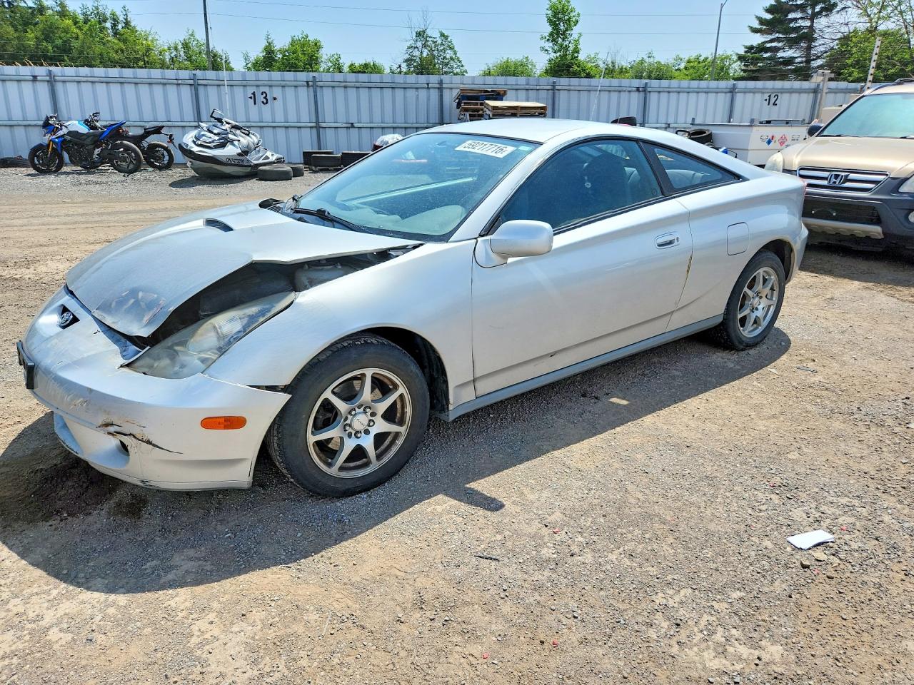 2002 Toyota Celica Gt Silver vin: JTDDR32T520127782