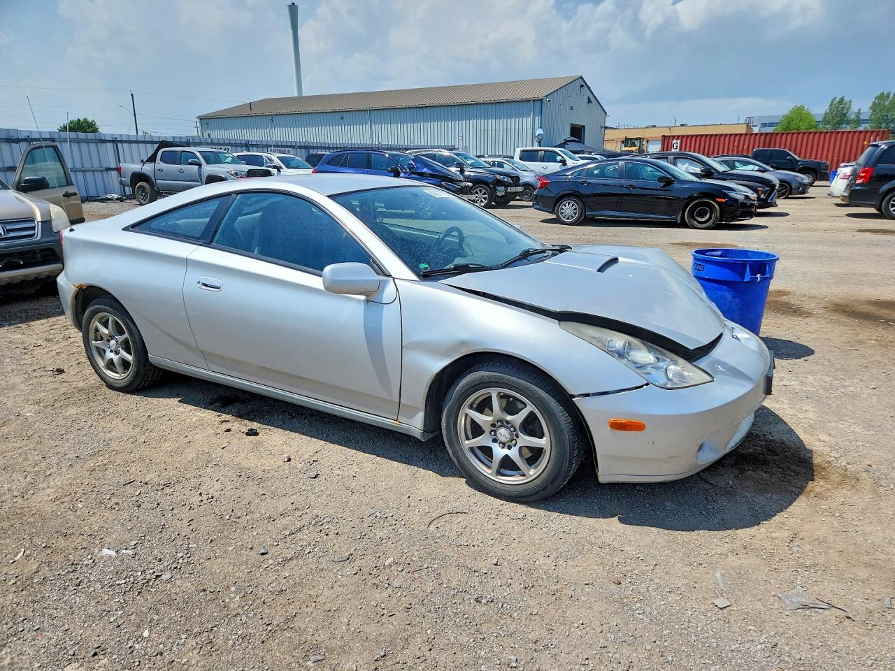 2002 Toyota Celica Gt Silver vin: JTDDR32T520127782