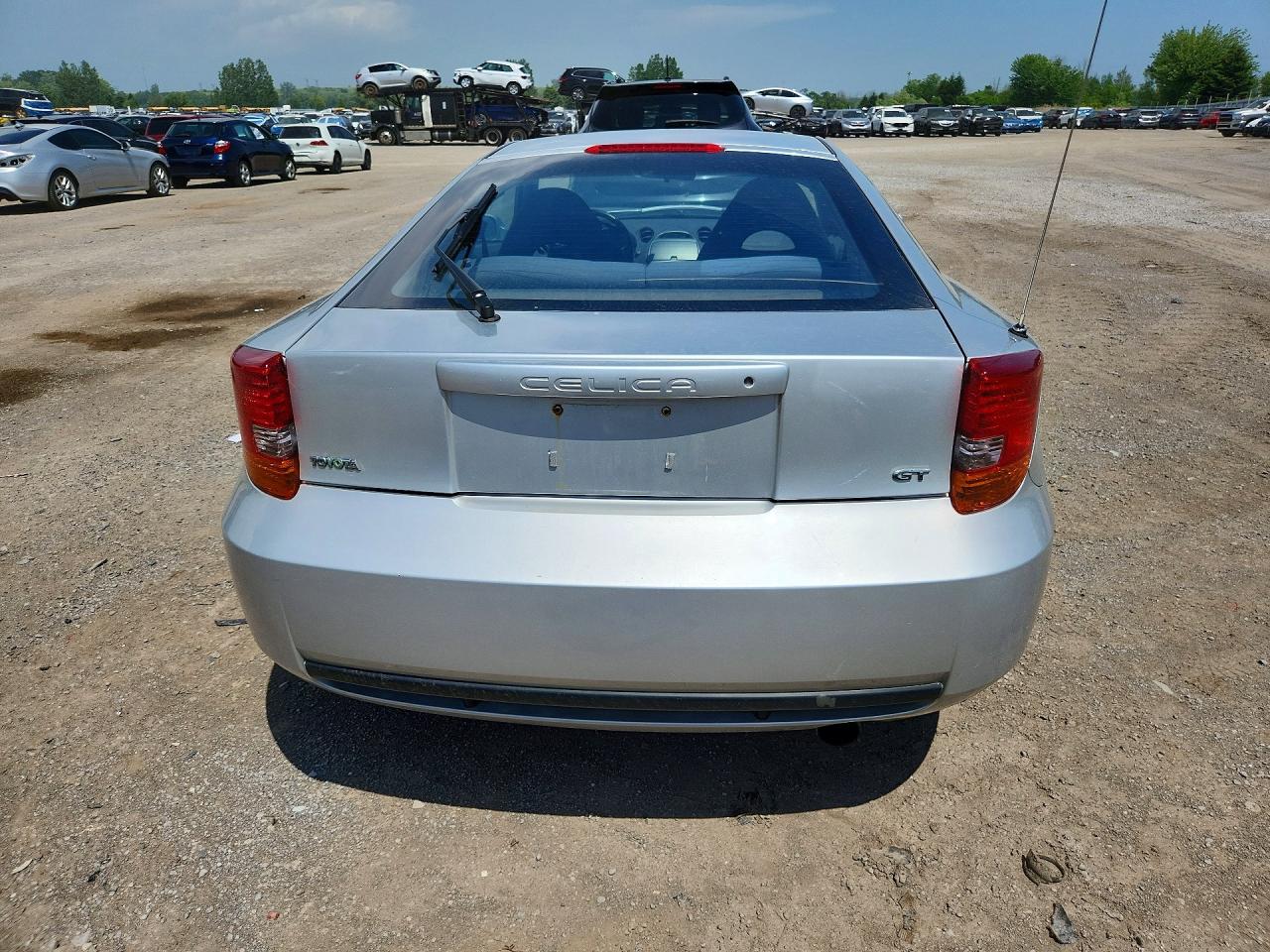 2002 Toyota Celica Gt Silver vin: JTDDR32T520127782
