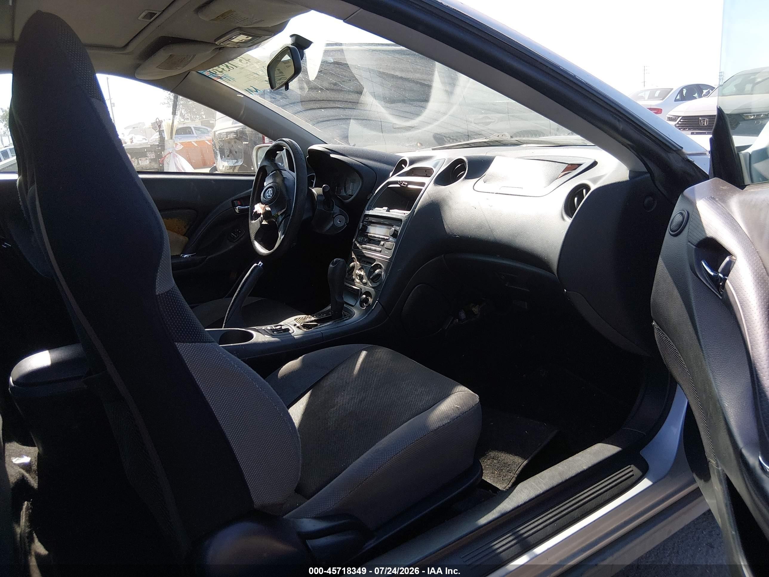2003 Toyota Celica Gt Silver vin: JTDDR32T530155566