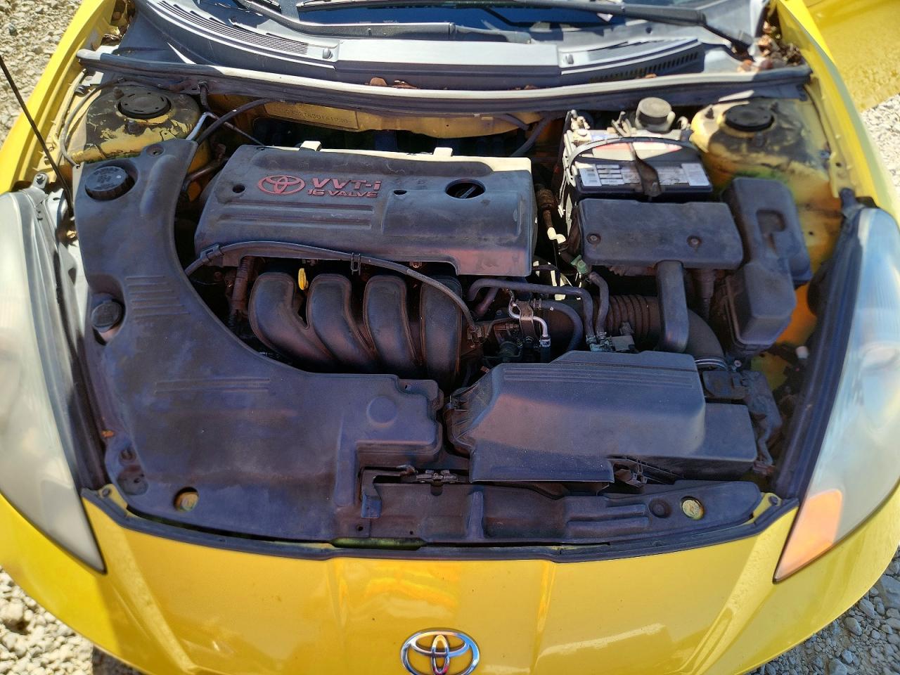 2003 Toyota Celica Gt Yellow vin: JTDDR32T530161920