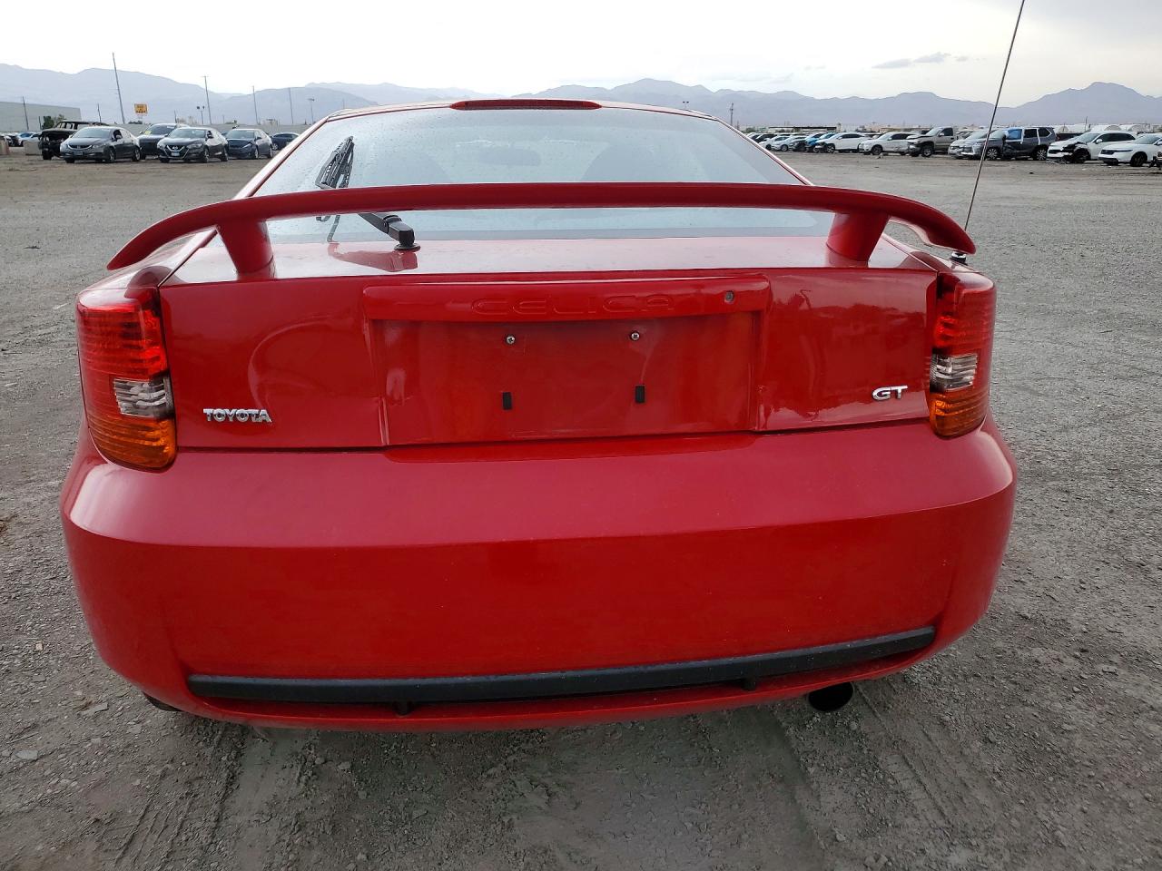 2000 Toyota Celica Gt Red vin: JTDDR32T5Y0065406
