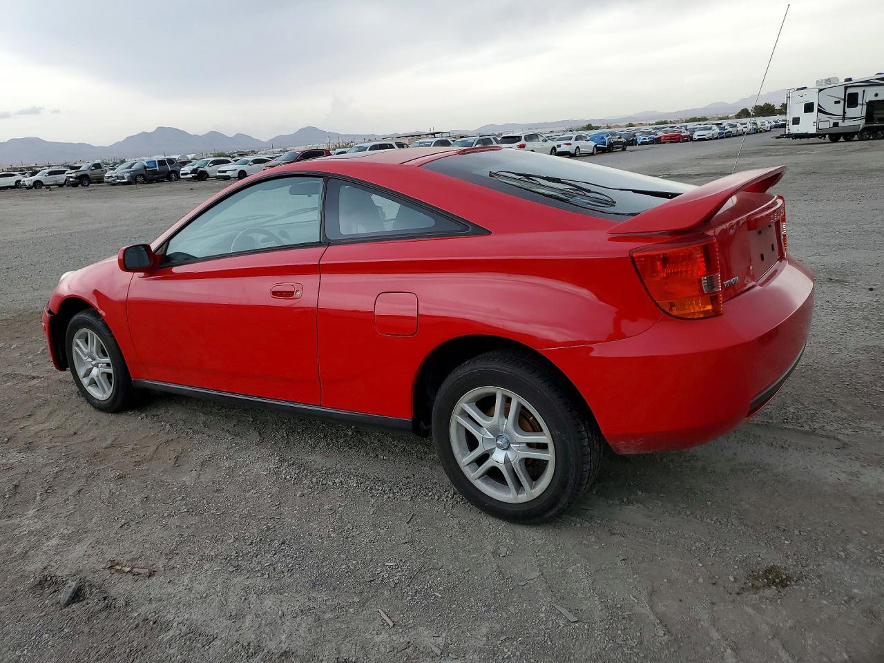 2000 Toyota Celica Gt Red vin: JTDDR32T5Y0065406