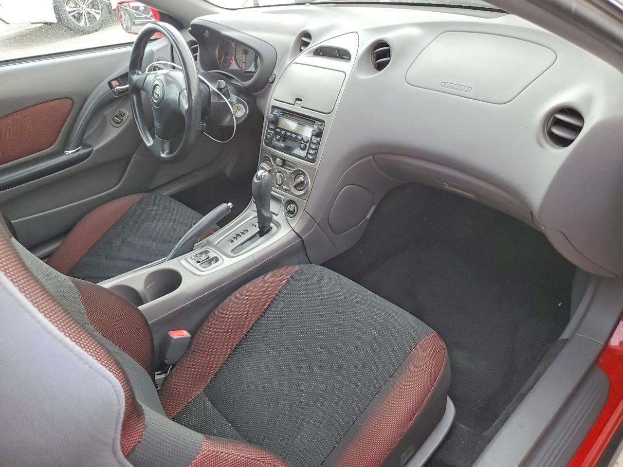 2000 Toyota Celica Gt Red vin: JTDDR32T5Y0065406