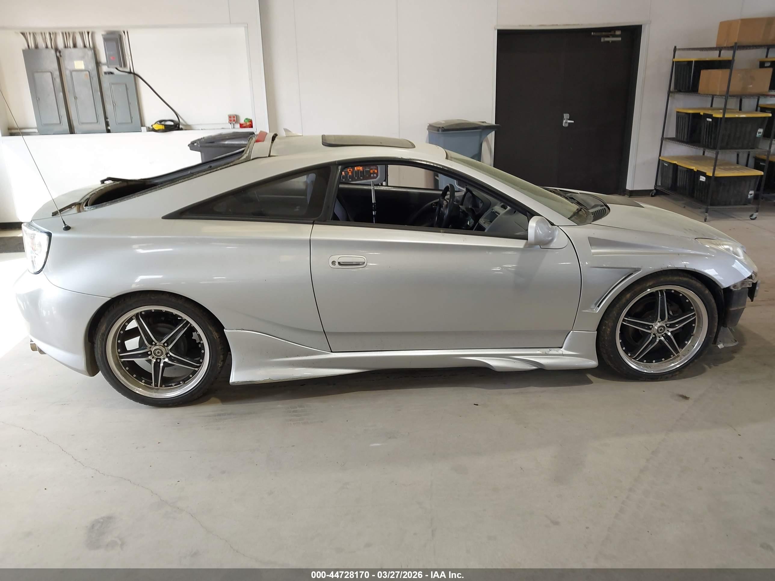 2002 Toyota Celica Gt Silver vin: JTDDR32T620122610