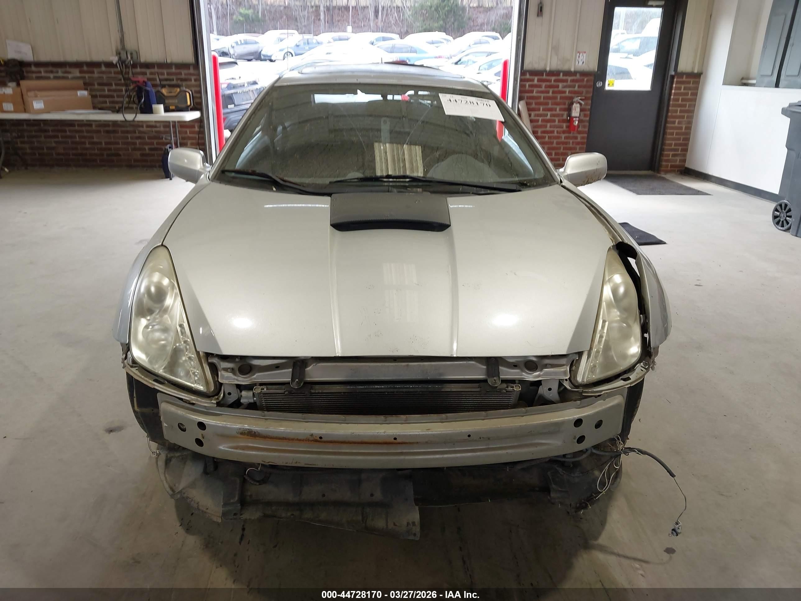 2002 Toyota Celica Gt Silver vin: JTDDR32T620122610