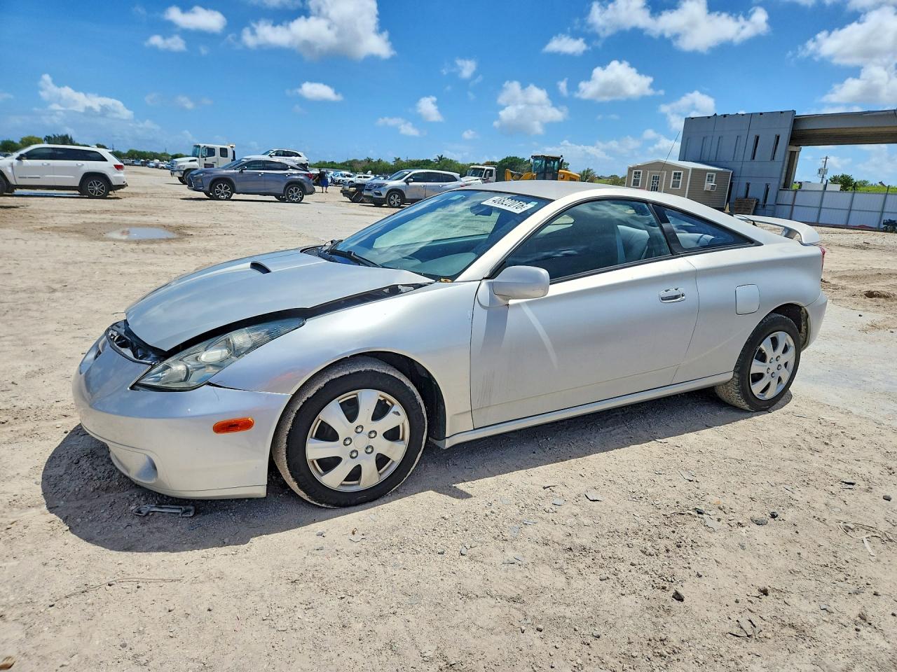2002 Toyota Celica Gt Silver vin: JTDDR32T620126561