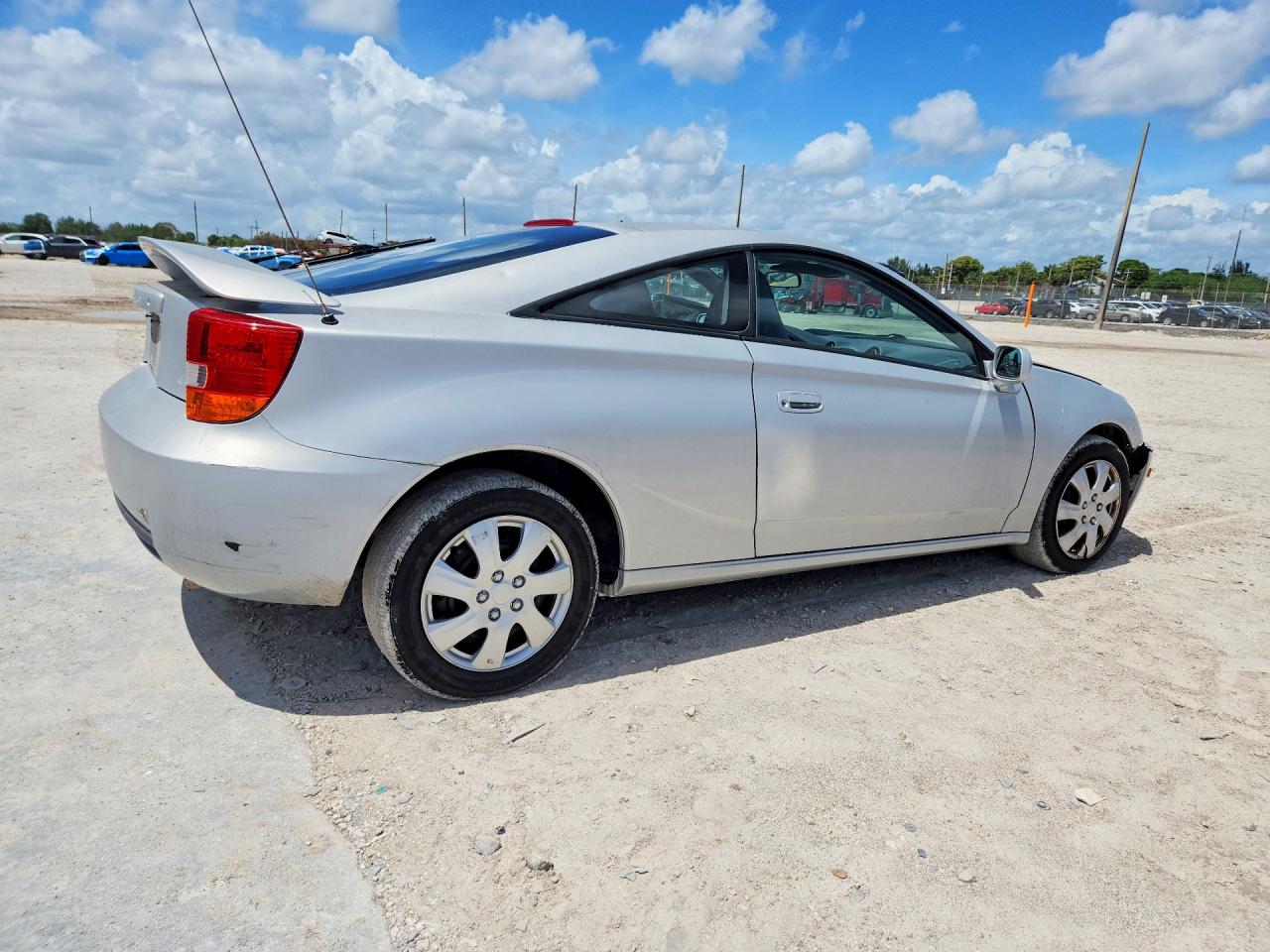 2002 Toyota Celica Gt Silver vin: JTDDR32T620126561