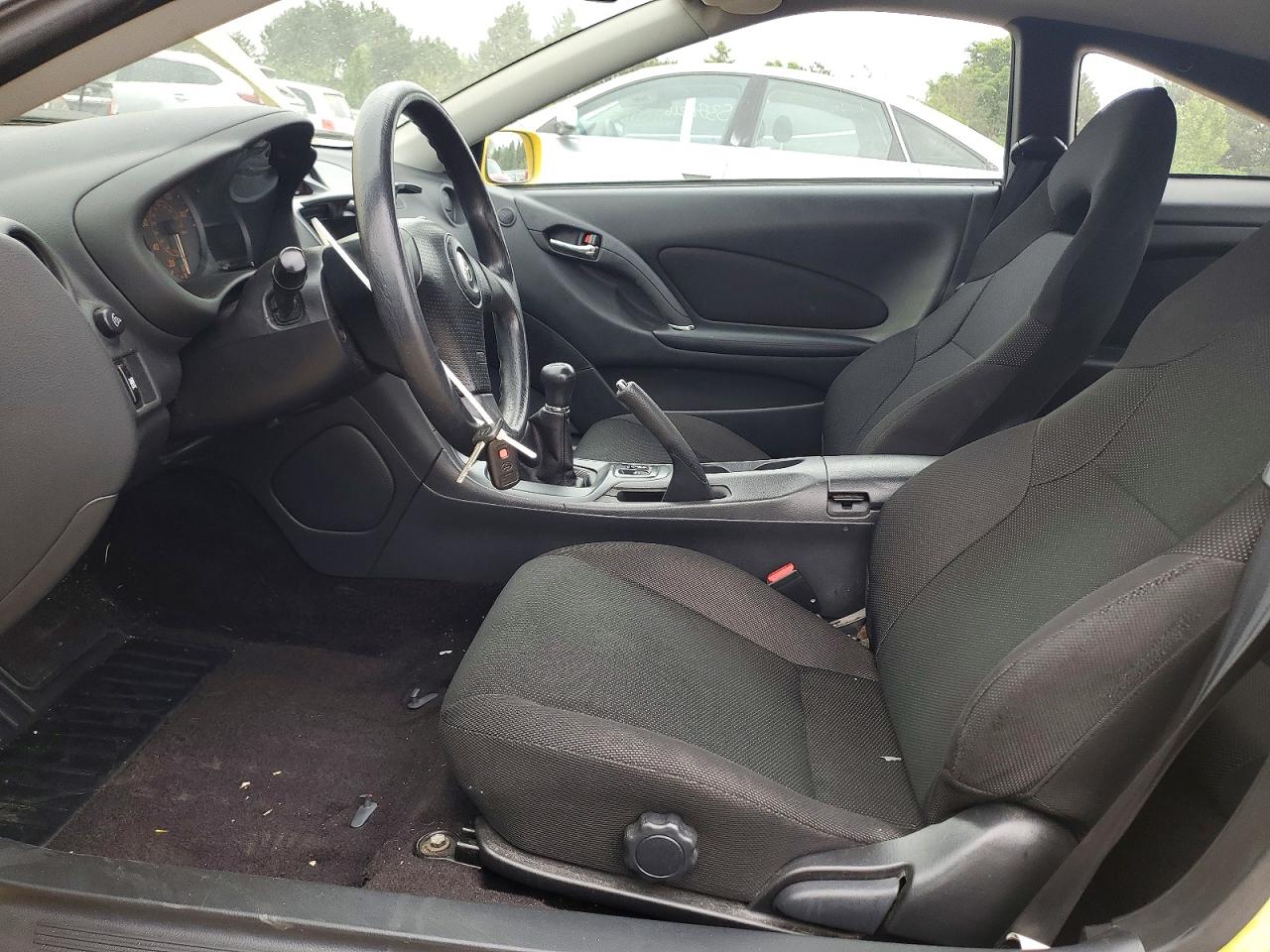 2005 Toyota Celica Gt Желтый vin: JTDDR32T650181256