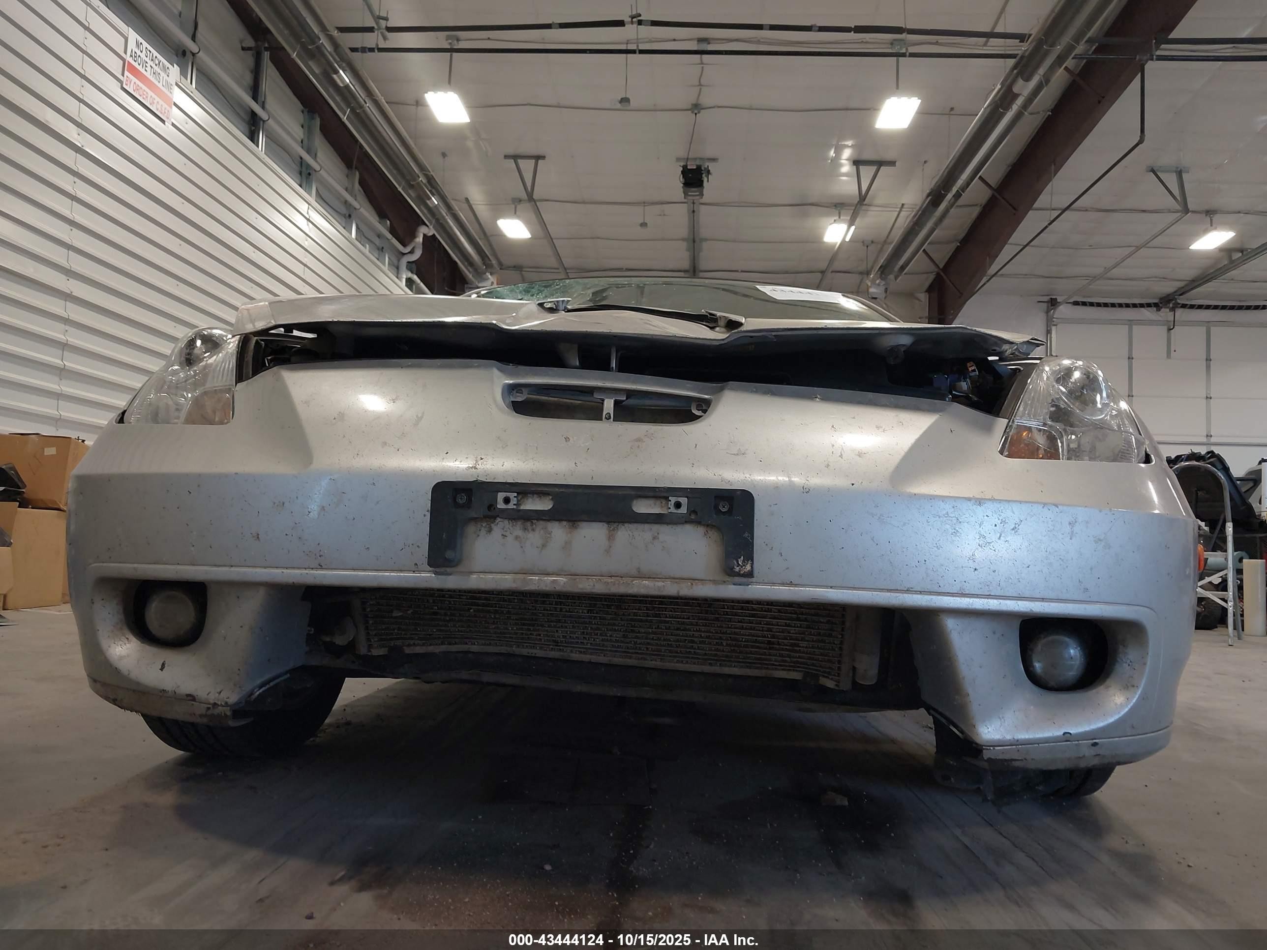 2001 Toyota Celica Gt Silver vin: JTDDR32T710076168