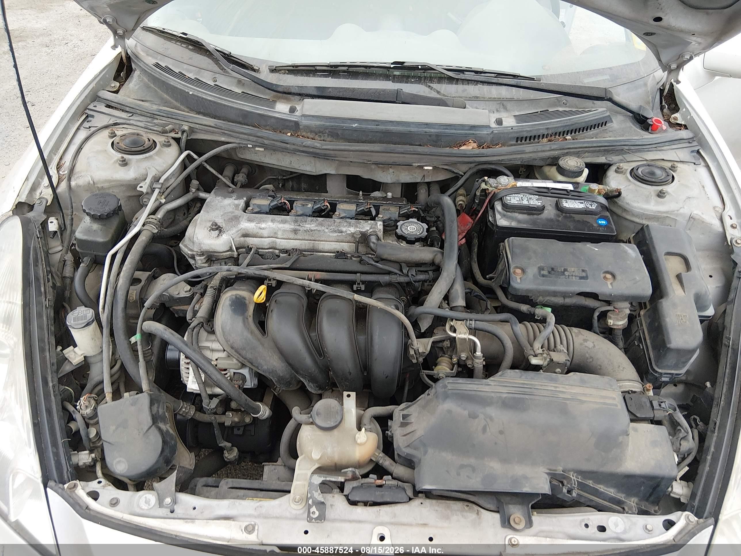 2001 Toyota Celica Gt Silver vin: JTDDR32T710101294