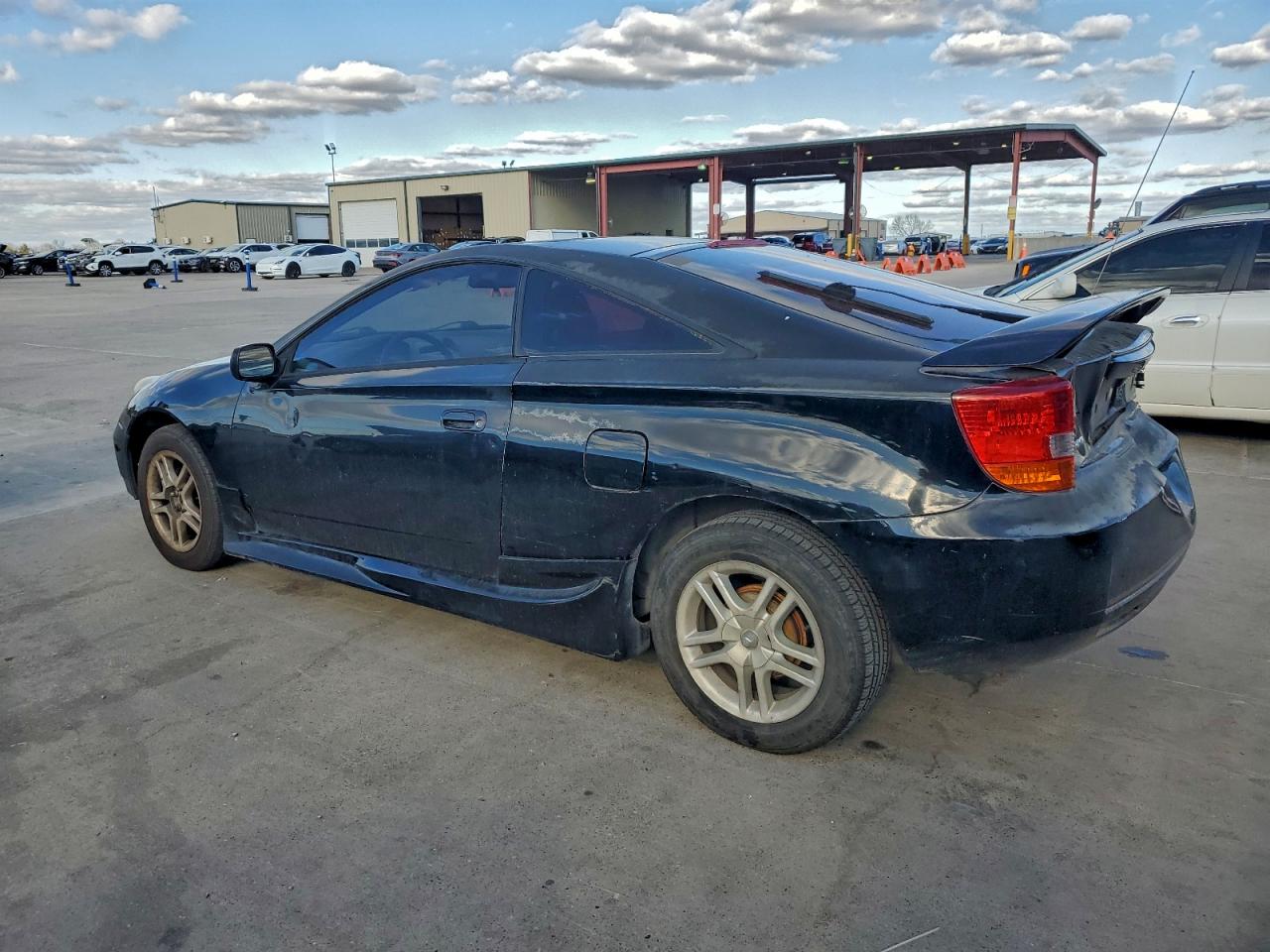 2002 Toyota Celica Gt Black vin: JTDDR32T720125905