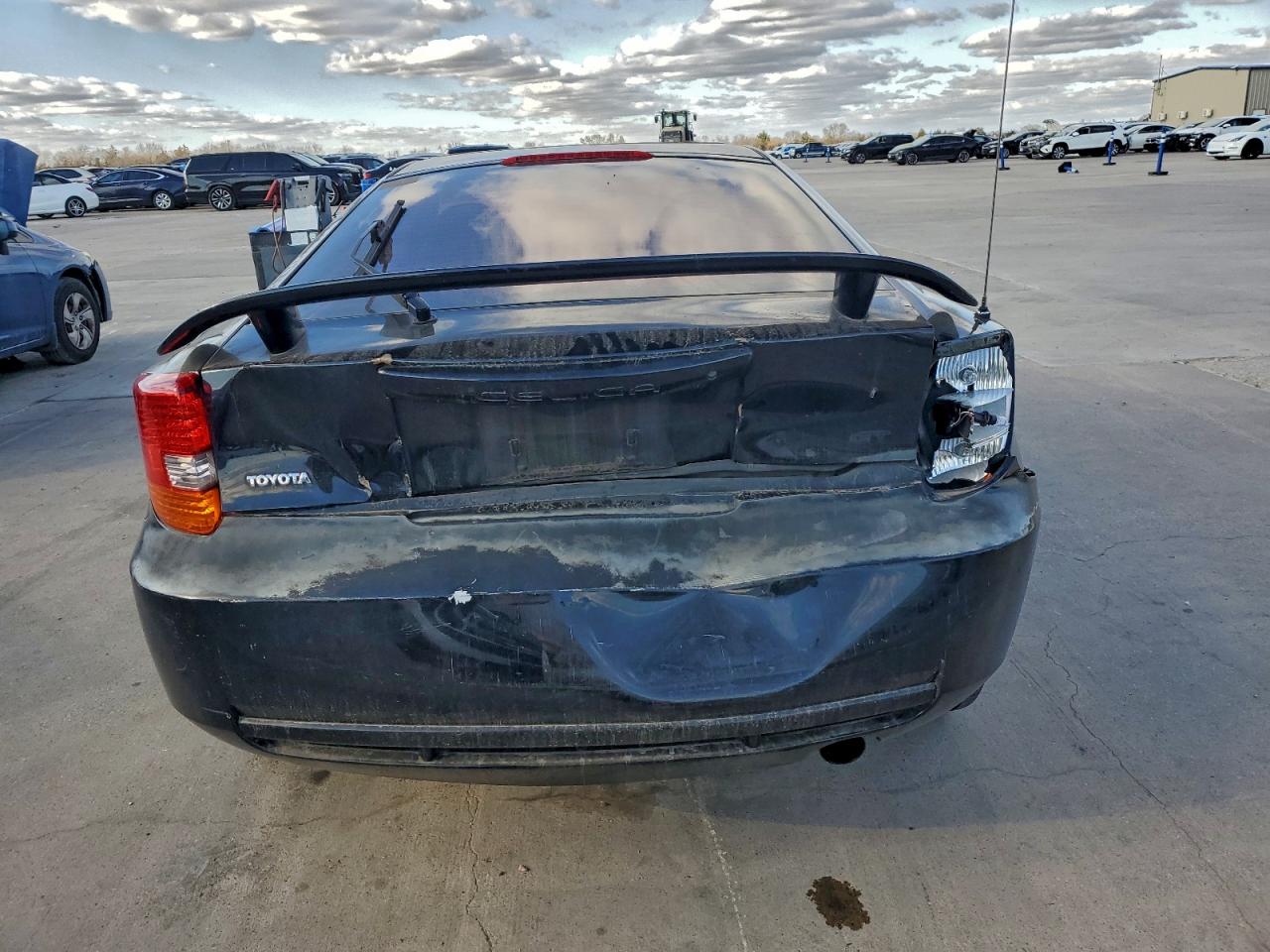 2002 Toyota Celica Gt Black vin: JTDDR32T720125905