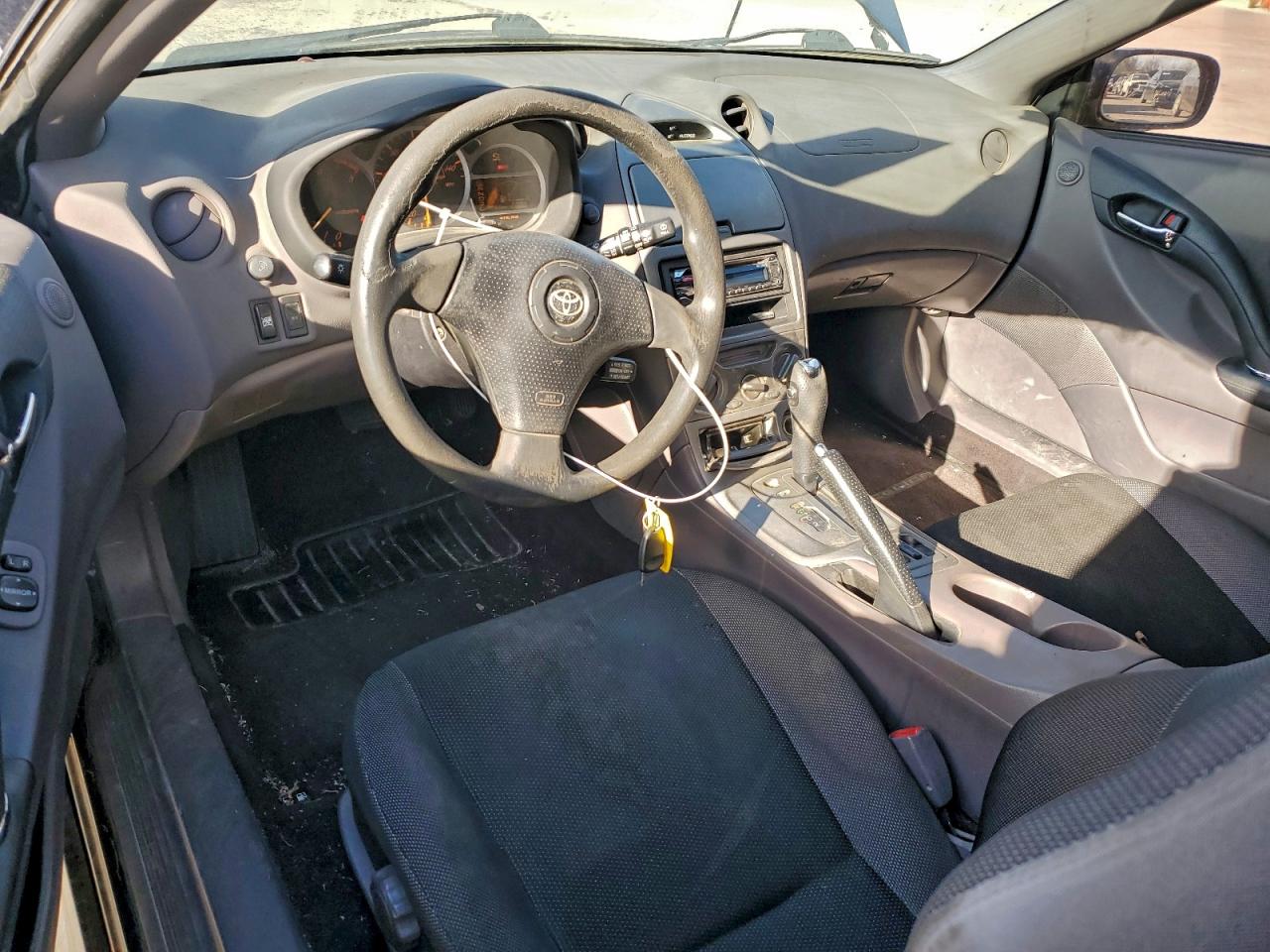 2002 Toyota Celica Gt Black vin: JTDDR32T720125905