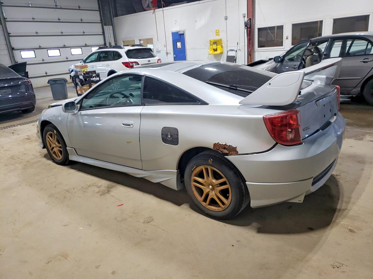 2003 Toyota Celica Gt Silver vin: JTDDR32T730152667