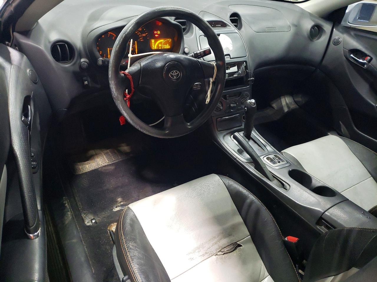 2003 Toyota Celica Gt Silver vin: JTDDR32T730152667