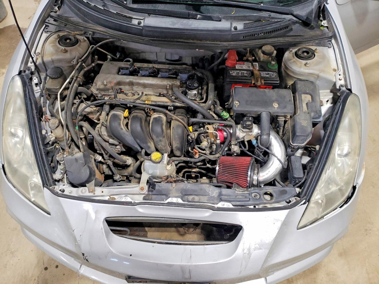 2003 Toyota Celica Gt Silver vin: JTDDR32T730152667