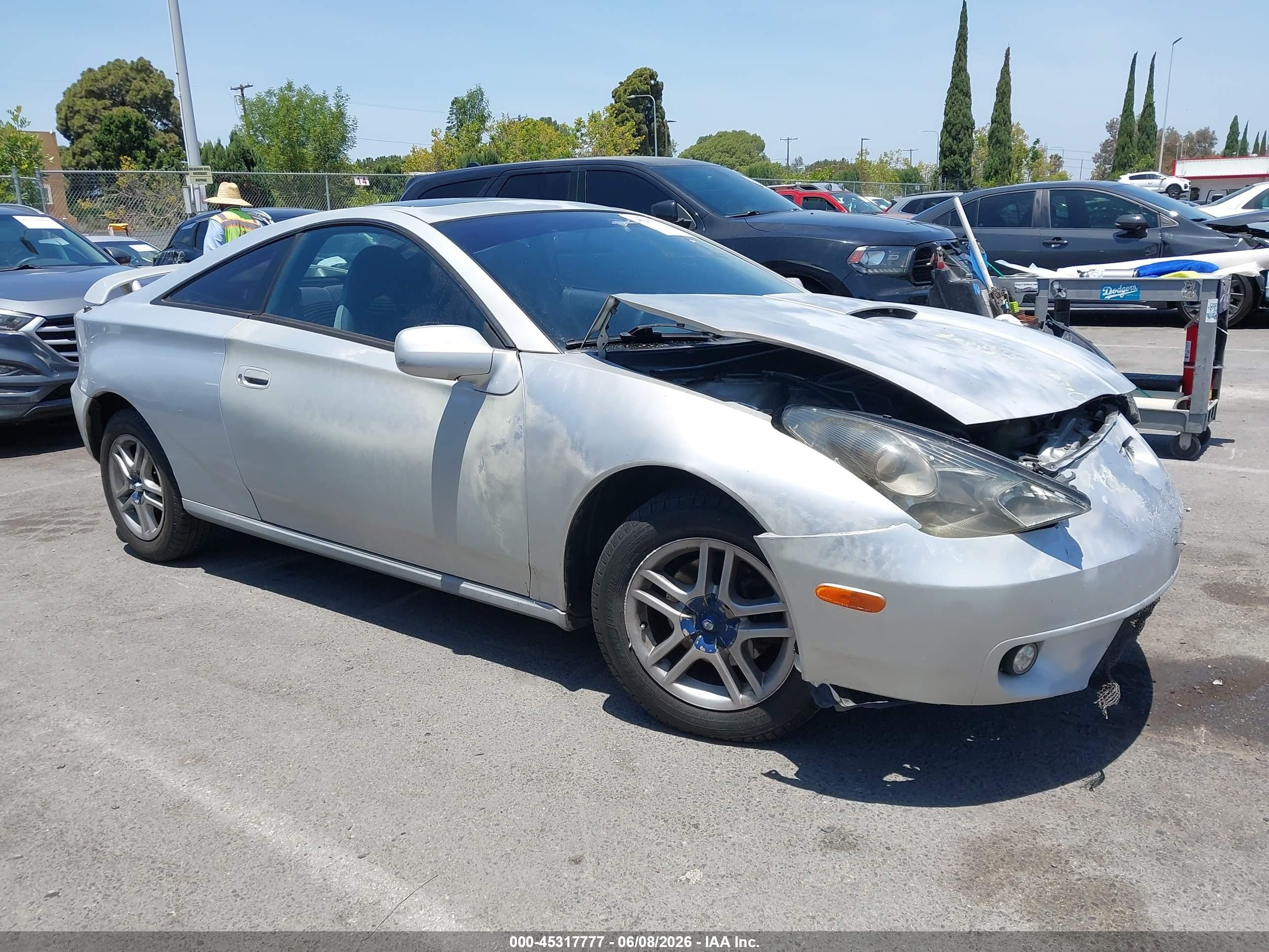 2003 Toyota Celica Gt Серебряный vin: JTDDR32T730156265