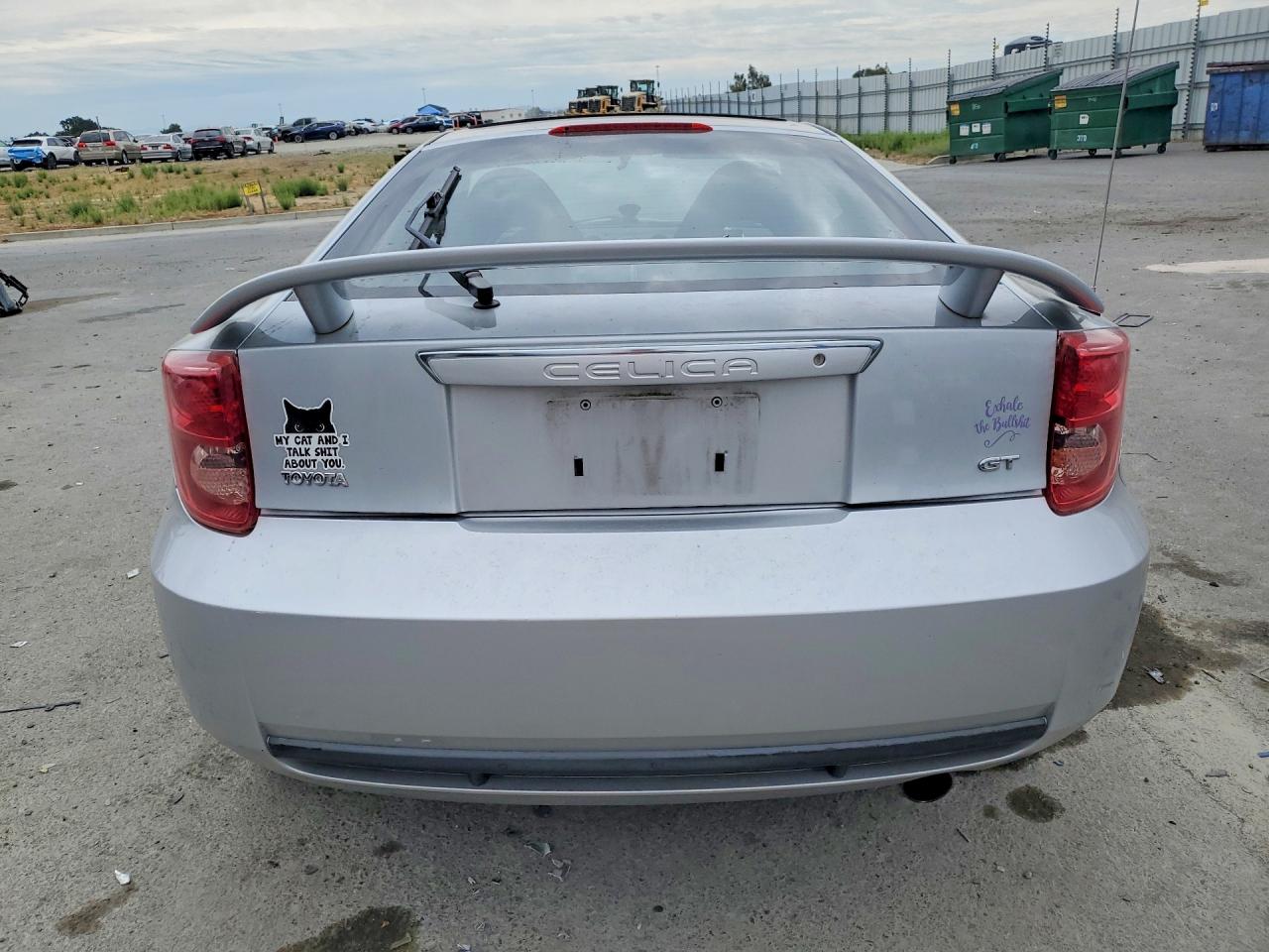 2003 Toyota Celica Gt Silver vin: JTDDR32T730166455