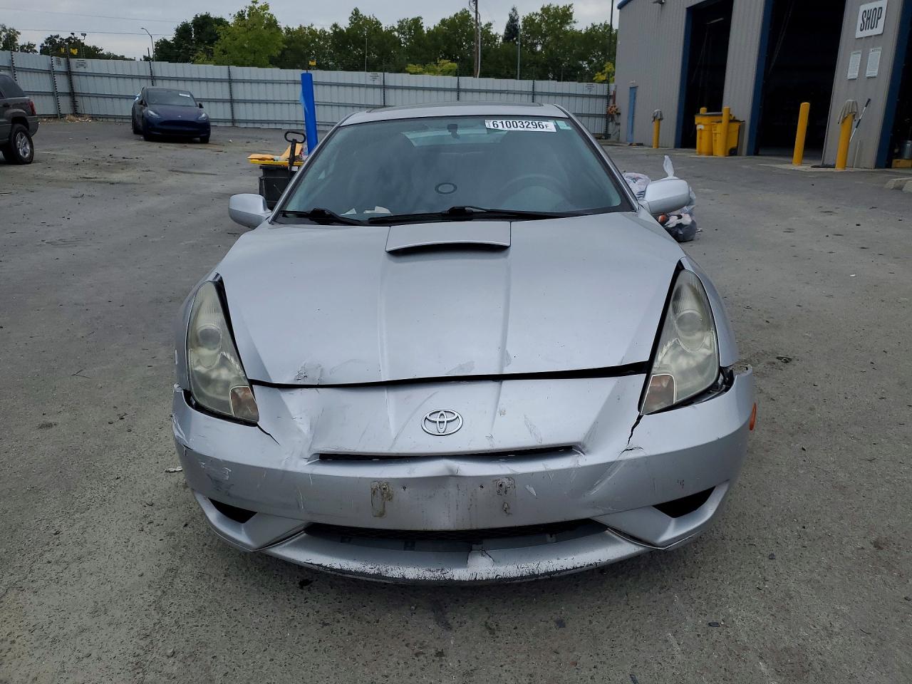 2003 Toyota Celica Gt Silver vin: JTDDR32T730166455