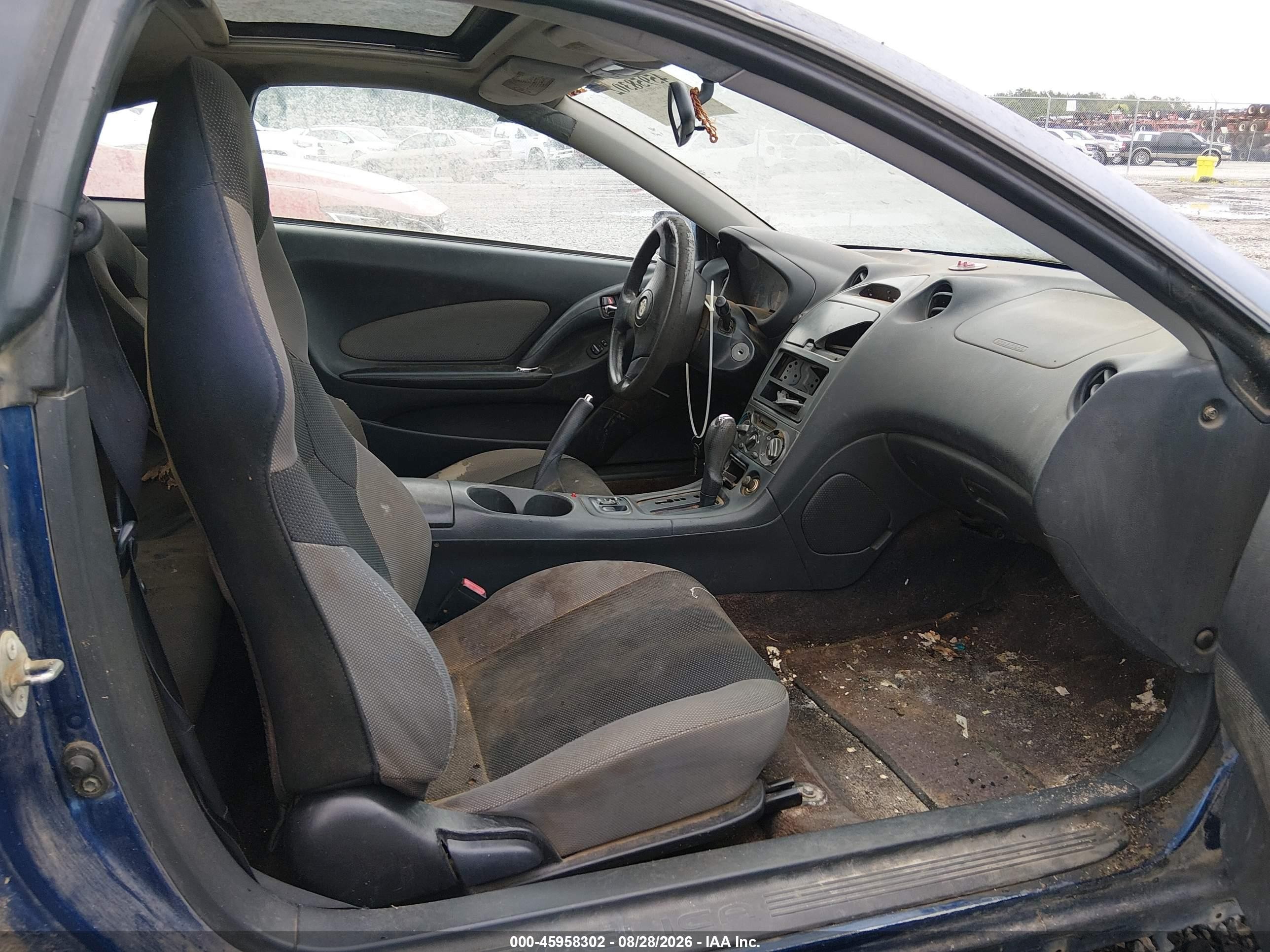 2005 Toyota Celica Gt Dark Blue vin: JTDDR32T750185686