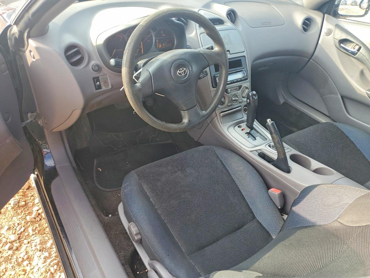 2000 Toyota Celica Gt Black vin: JTDDR32T7Y0015378